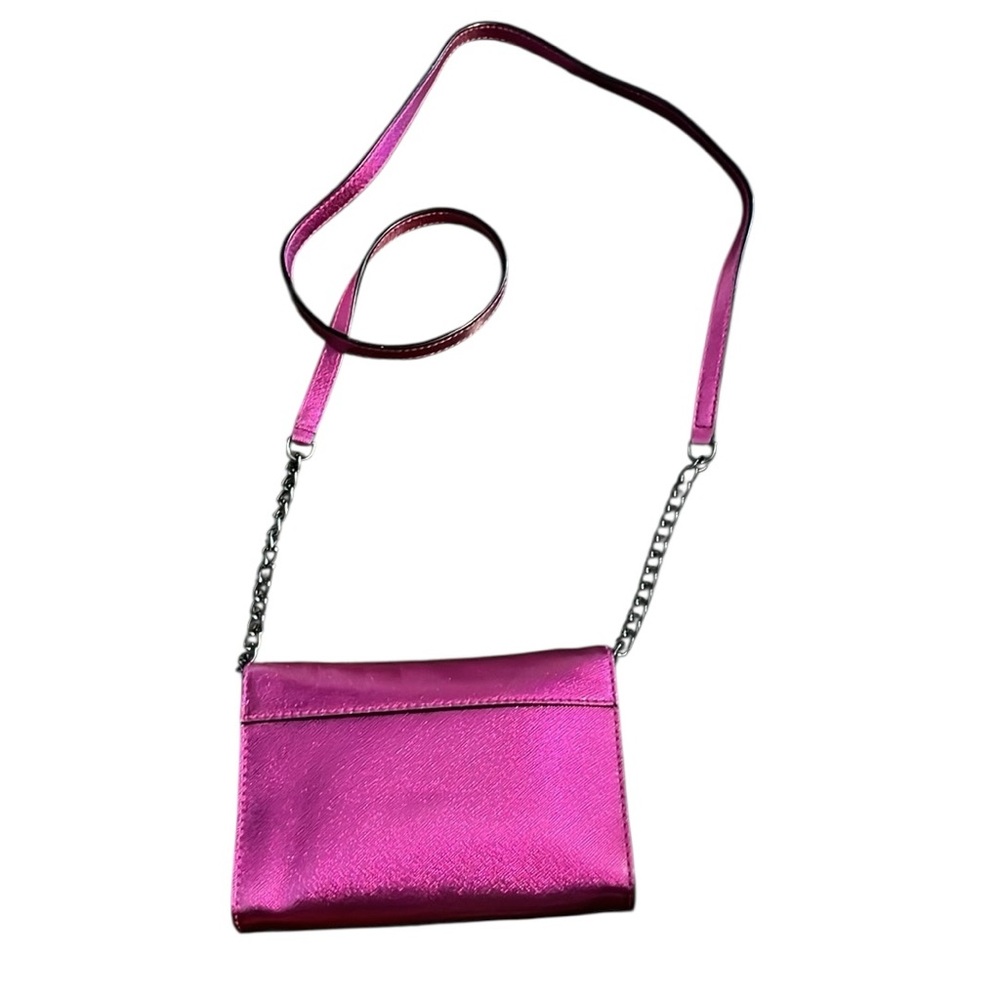 Kate Spade Cameron Street Metallic Cami Vibrant Bajarose Color Crossbody Bag - Picture 5 of 11